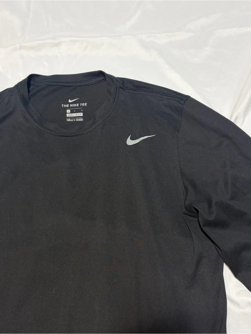 Nike Dri‑Fit Long Sleeve Men’s Large – Black